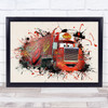 Cars Mack Children's Kid's Wall Art Print