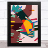 Bright Shatter Abstract Style 1 Wall Art Print
