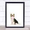 Dog Biewer Terrier Bubblegum Wall Art Print Dog Biewer Terrier Bubblegum Wall Art Print