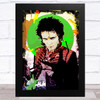 Adam Ant Brown Green Retro Celeb Wall Art Print