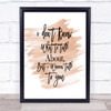 Talk To You Quote Print Watercolour Wall Art