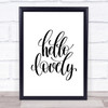 Hello Lovely Quote Print Poster Typography Word Art Picture Hello Lovely Quote Print Poster Typography Word Art Picture