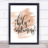 Holy Matrimony Quote Print Watercolour Wall Art Holy Matrimony Quote Print Watercolour Wall Art