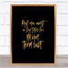 Short Term Lust Quote Print Black & Gold Wall Art Picture Short Term Lust Quote Print Black & Gold Wall Art Picture