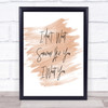 Someone Like You Quote Print Watercolour Wall Art