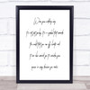 Wedding Ring Quote Print Poster Typography Word Art Picture