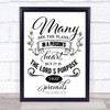 The Lords Purpose Quote Typogrophy Wall Art Print