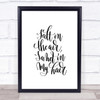 Salt In Air Sand Hair Quote Print Poster Typography Word Art Picture