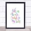 Salt In Air Sand Hair Rainbow Quote Print Salt In Air Sand Hair Rainbow Quote Print