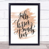 Salty Kisses Sandy Toes Quote Print Watercolour Wall Art