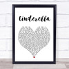 Steven Curtis Chapman Cinderella White Heart Song Lyric Quote Print