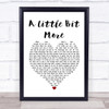 Dr Hook A Little Bit More Heart Song Lyric Quote Print Dr Hook A Little Bit More Heart Song Lyric Quote Print