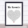 Sturgill Simpson The Promise White Heart Song Lyric Print