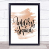 Unicorn Squad Quote Print Watercolour Wall Art Unicorn Squad Quote Print Watercolour Wall Art