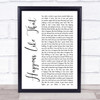 Granger Smith Happens Like That White Script Song Lyric Quote Print Granger Smith Happens Like That White Script Song Lyric Quote Print