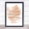 What You Attract Quote Print Watercolour Wall Art