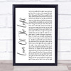Mumford & Sons Lover Of The Light White Script Song Lyric Quote Print Mumford & Sons Lover Of The Light White Script Song Lyric Quote Print