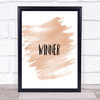 Win Quote Print Watercolour Wall Art