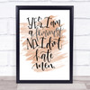 Yes Feminist Quote Print Watercolour Wall Art Yes Feminist Quote Print Watercolour Wall Art