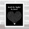 Fall Out Boy Hold Me Tight Or Don't Black Heart Song Lyric Quote Music Print