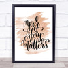 Your Story Matters Quote Print Watercolour Wall Art