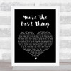 The Style Council You're The Best Thing Black Heart Song Lyric Quote Print