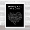 Alice Cooper Woman of Mass Distraction Black Heart Song Lyric Print