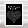 The Jam The Butterfly Collector Black Heart Song Lyric Print