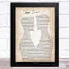 T. Rex Cosmic dancer Two Men Gay Couple Wedding Song Lyric Music Art Print