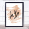 Hello Fancy Quote Print Watercolour Wall Art Hello Fancy Quote Print Watercolour Wall Art