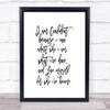 I Am Confident Quote Print Poster Typography Word Art Picture