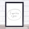 I Aspire To Be Giver Quote Print Poster Typography Word Art Picture