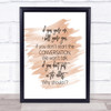 If You Wake Up Quote Print Watercolour Wall Art