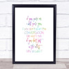 If You Wake Up Rainbow Quote Print