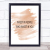 Invest In People Quote Print Watercolour Wall Art