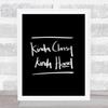 Kinda Classy Kinda Hood Quote Print Black & White Kinda Classy Kinda Hood Quote Print Black & White
