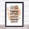 Leggings Are Pants Quote Print Watercolour Wall Art