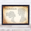 Crystal Gayle A Long And Lasting Love Man Lady Couple Song Lyric Quote Print