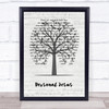 Depeche Mode Personal Jesus Music Script Tree Song Lyric Print