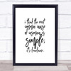 Loneliness Quote Print Poster Typography Word Art Picture