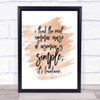 Loneliness Quote Print Watercolour Wall Art