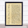 UB40 (I Can't Help) Falling In Love With You Rustic Script Song Lyric Print UB40 (I Can't Help) Falling In Love With You Rustic Script Song Lyric Print