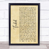 Alan Walker Faded Rustic Script Song Lyric Quote Print