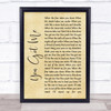 Gavin DeGraw You Got Me Rustic Script Song Lyric Quote Print