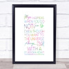 Magic Happens Rainbow Quote Print Magic Happens Rainbow Quote Print