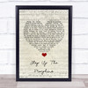 DMA'S Step Up The Morphine Script Heart Song Lyric Quote Music Print