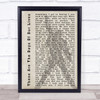 Queen These Are The Days Of Our Lives Freddie Mercury Shadow Song Lyric Print