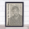 Lionel Richie Dancing On The Ceiling Shadow Song Lyric Quote Print