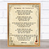 The Beatles All I've Got To Do Song Lyric Quote Print