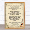 Simply Red We've Only Just Begun Song Lyric Vintage Quote Print